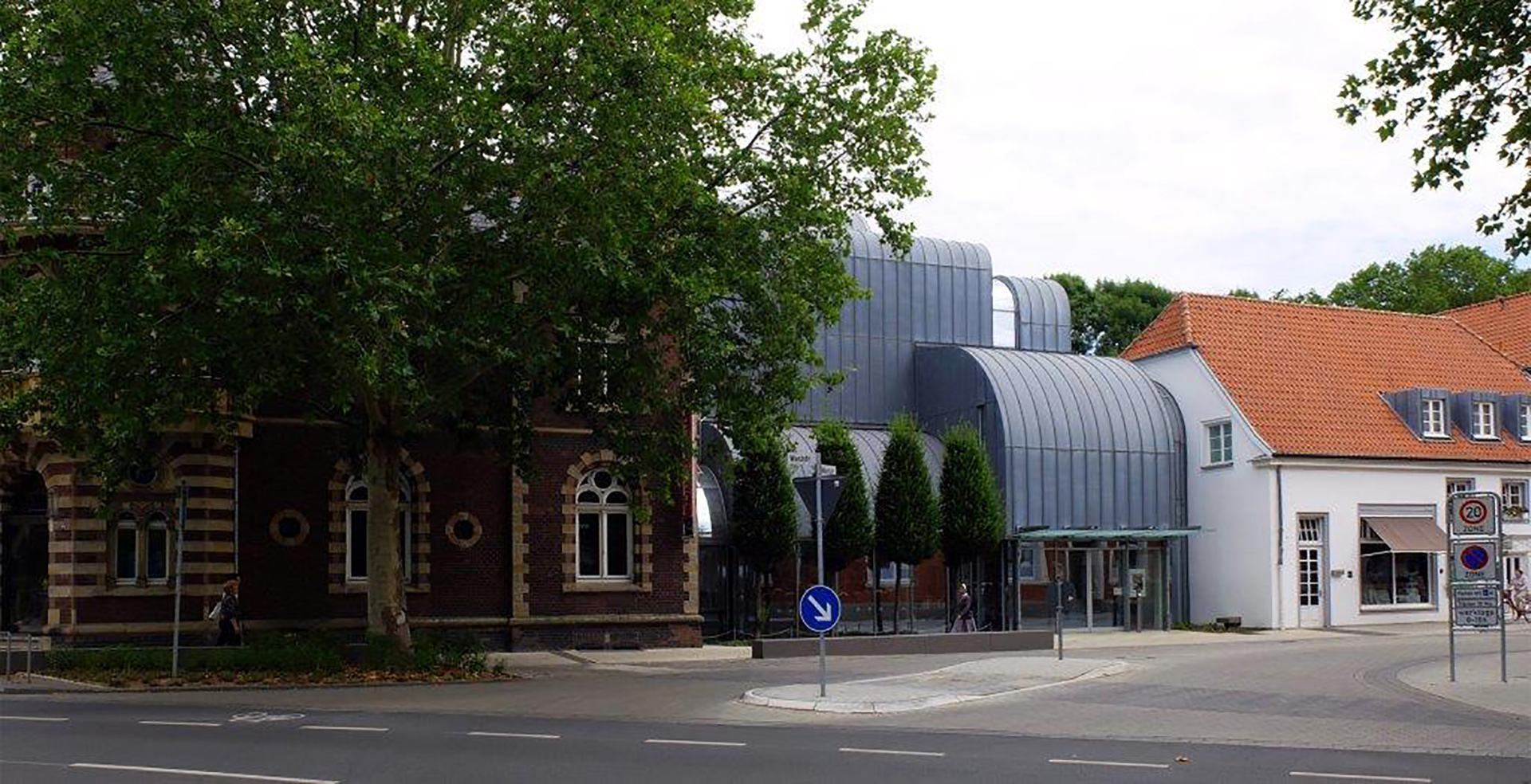 Kunstmuseum Ahlen Vorderansicht Eingang