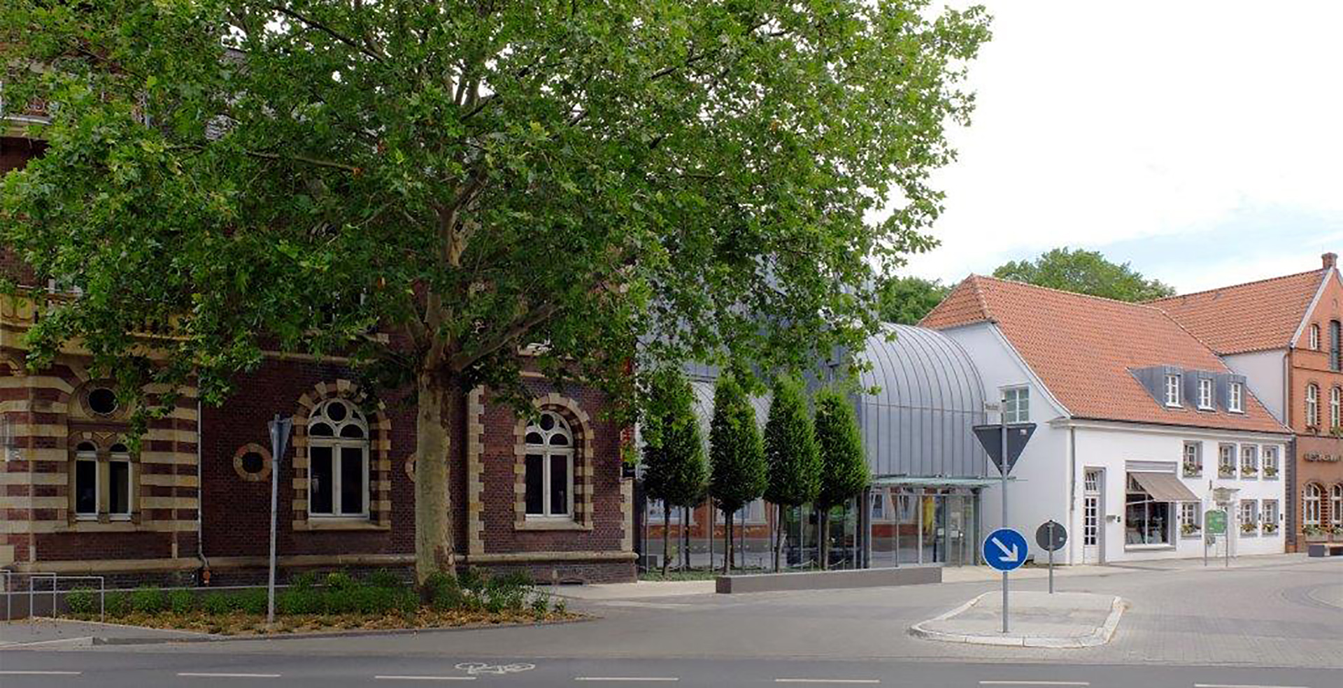Kunstmuseum Ahlen Vorderansicht Eingang